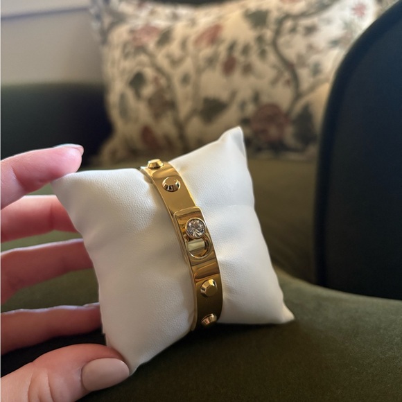 Michael Kors Gold Lock Bracelet - Picture 11 of 11